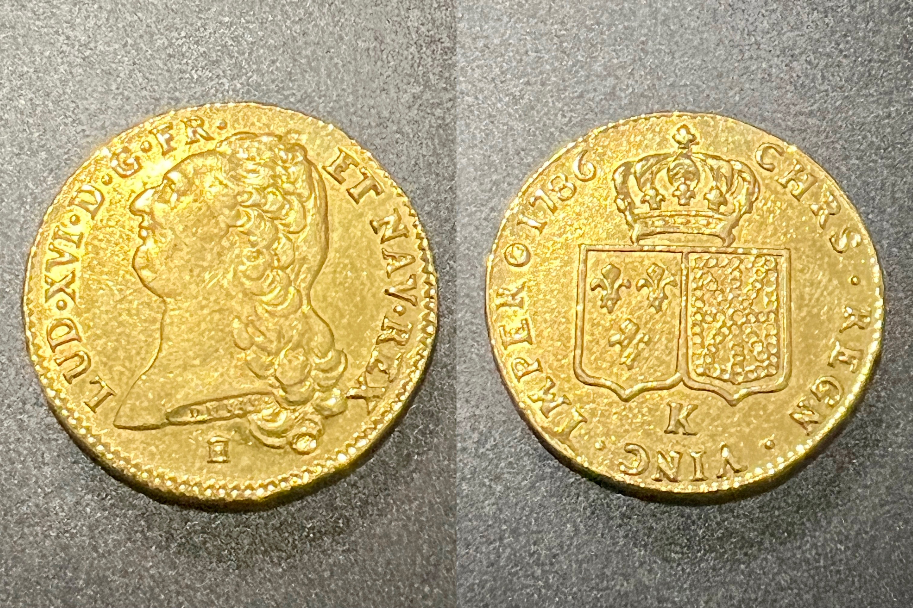 Francia, Ludovico XVI, Doppio Luigi 1786 K (Bordeaux) SPL